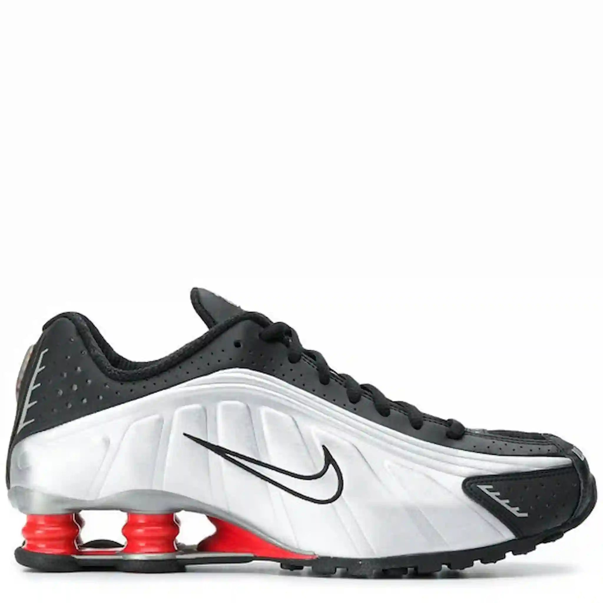 Shox R4 "Black/Metallic Silver" sneakers