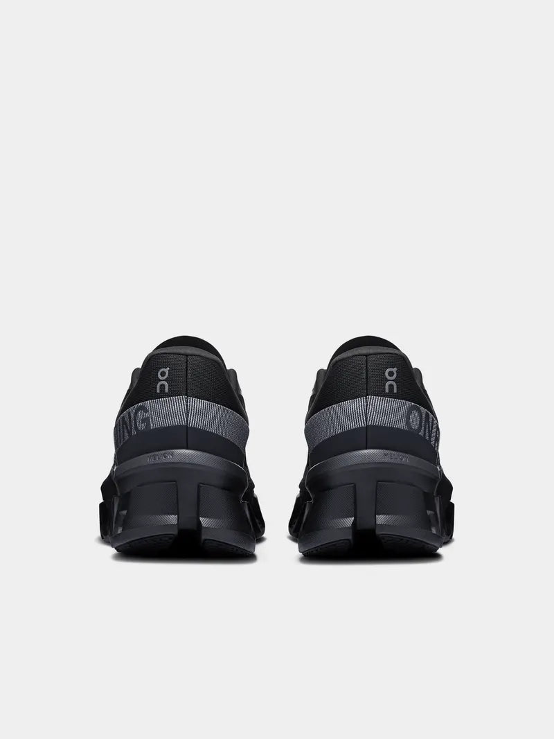 On Mens Cloudmonster 2 Black Running Shoes