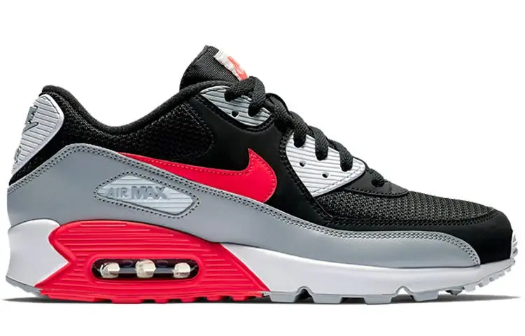 Nike-Air Max 90 Essential 'Bright Crimson Black'