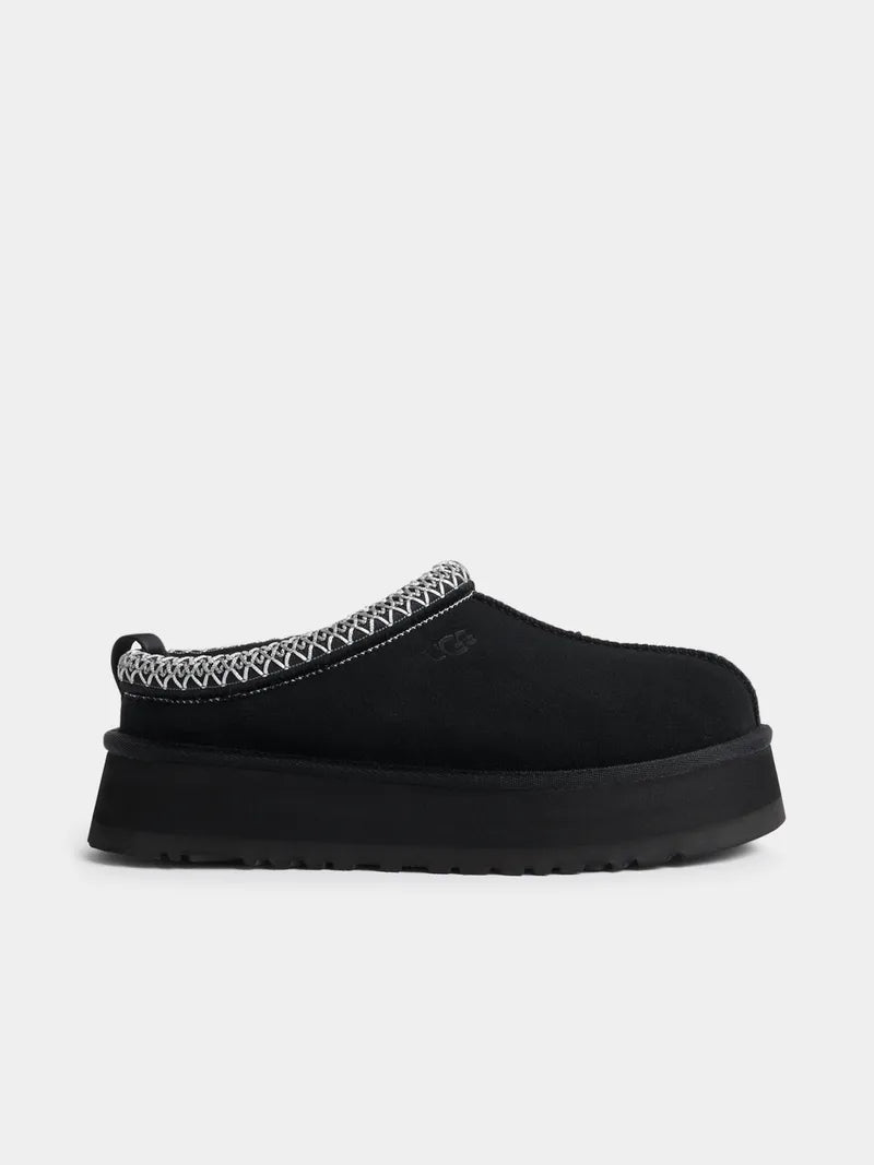 UGG Tazz Platform Black Slide