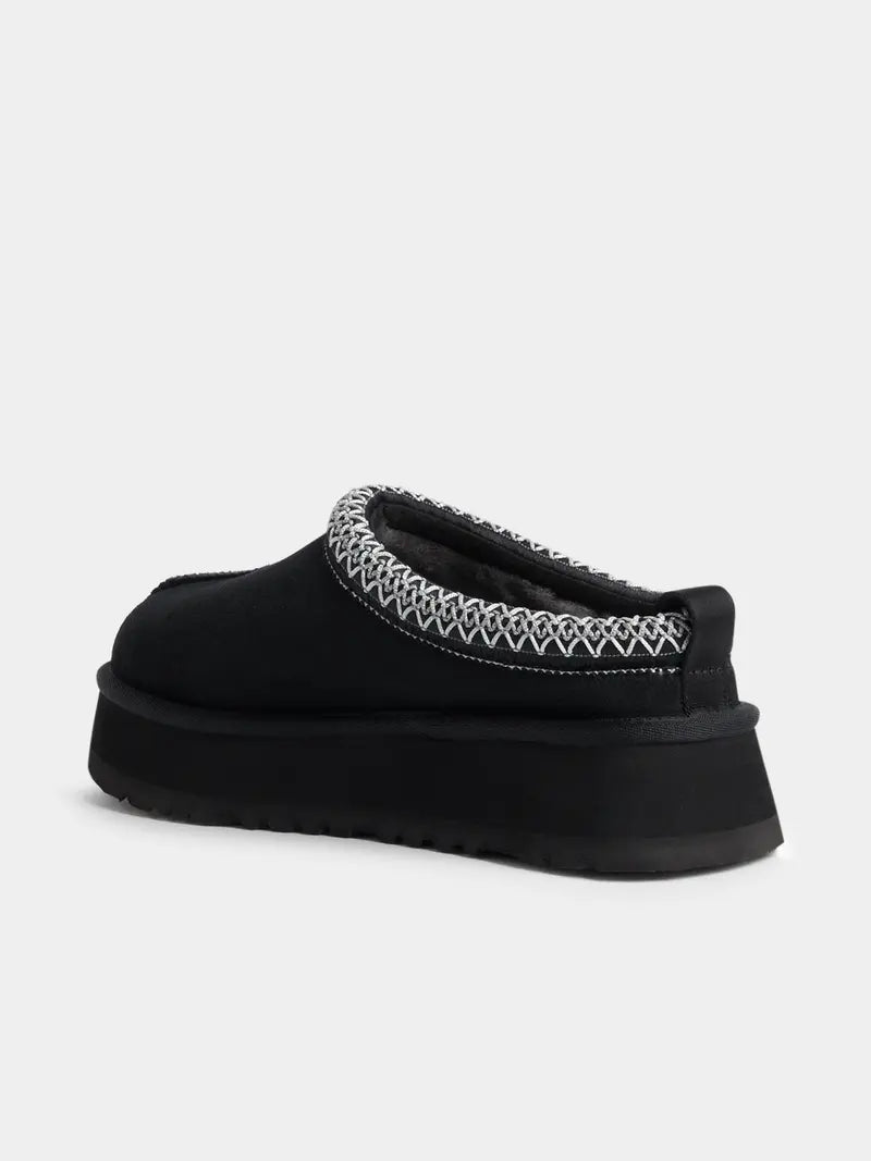 UGG Tazz Platform Black Slide