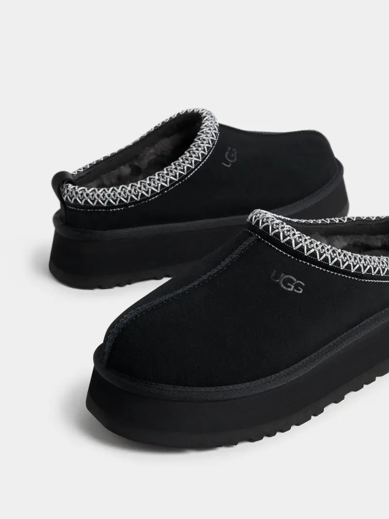 UGG Tazz Platform Black Slide