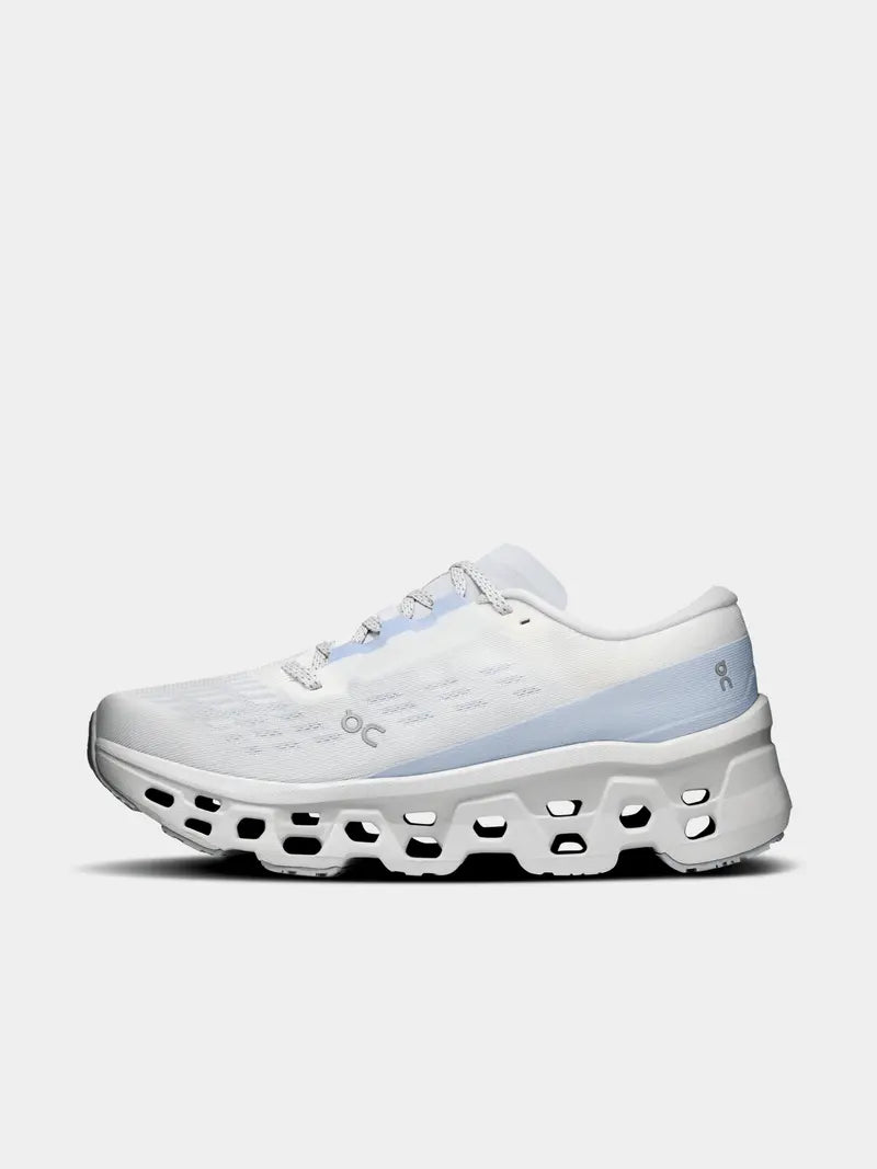 On Cloudmonster 3 White/Frost Running Shoes