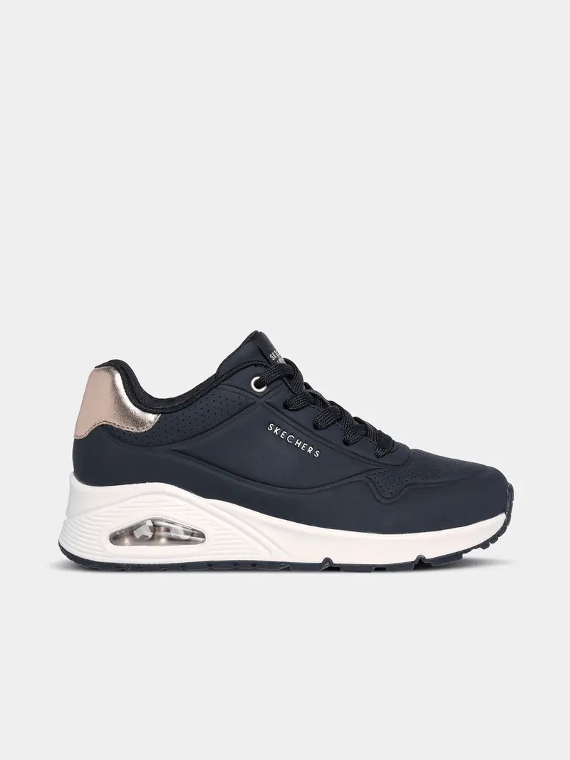 Skechers Uno Black/White Sneaker Skechers
