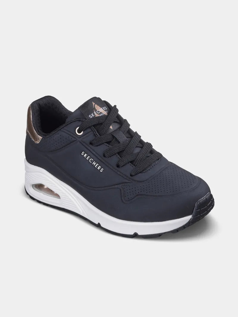 Skechers Uno Black/White Sneaker Skechers