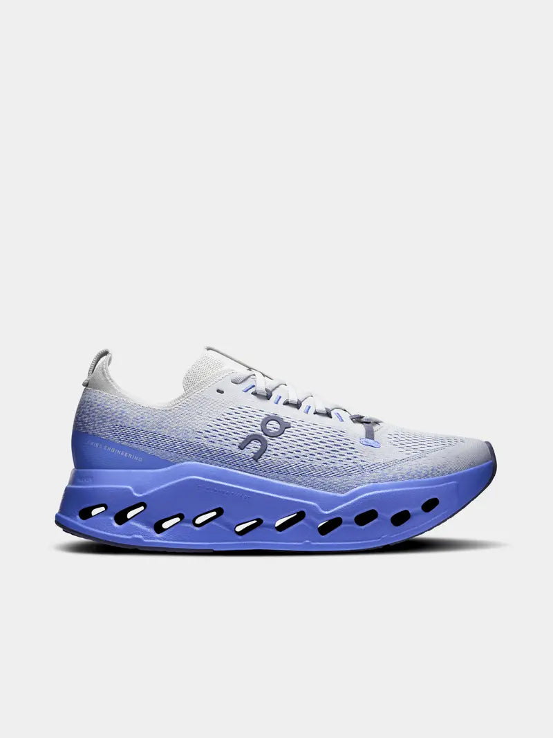 On Mens Cloudsurfer Max Dust/Ivory Running Shoes