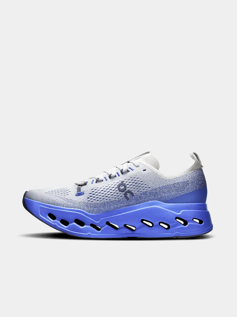 On Mens Cloudsurfer Max Dust/Ivory Running Shoes