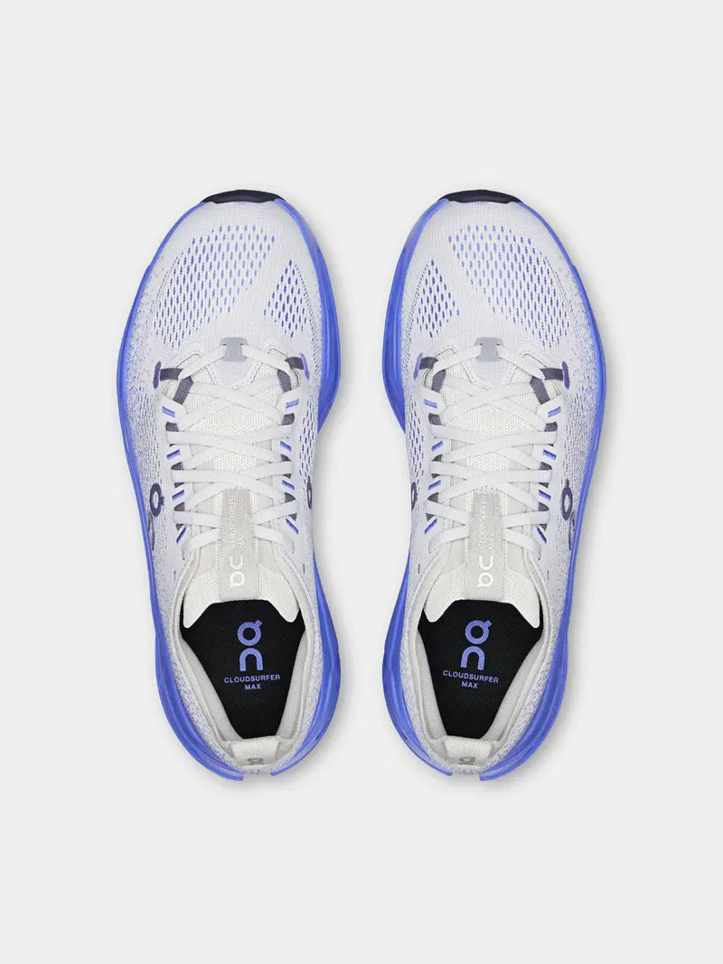 On Mens Cloudsurfer Max Dust/Ivory Running Shoes