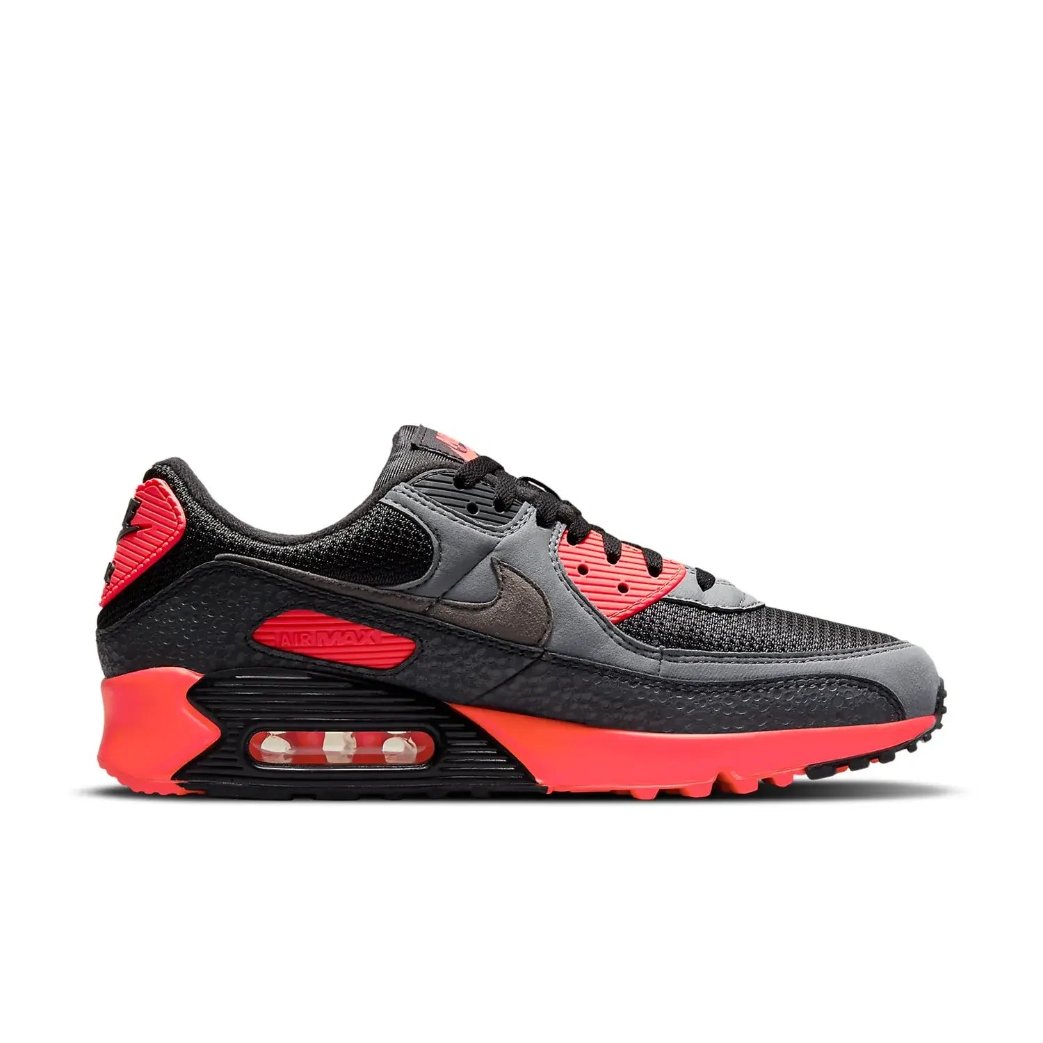 Nike-Air Max 90 'Kiss My Airs - Black Laser Crimson'
