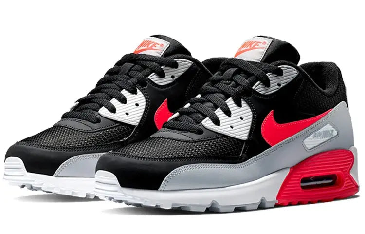 Nike-Air Max 90 Essential 'Bright Crimson Black'