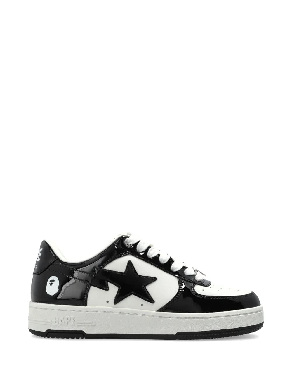Bape Sta patent leather sneakers