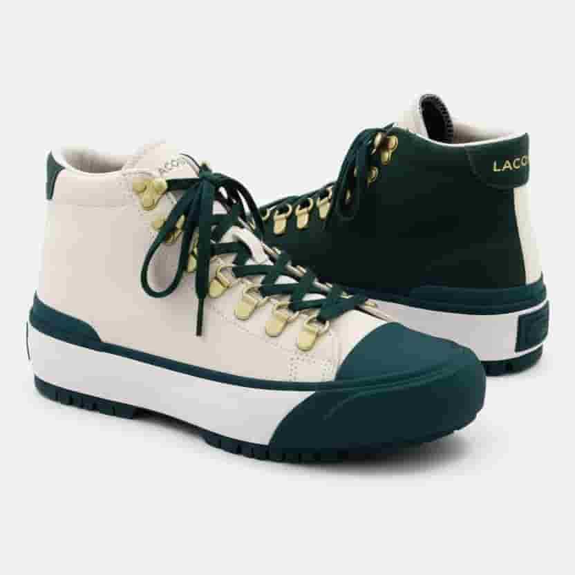 LACOSTE GRIPSHOT LACE BOOT SNEAKER GREEN