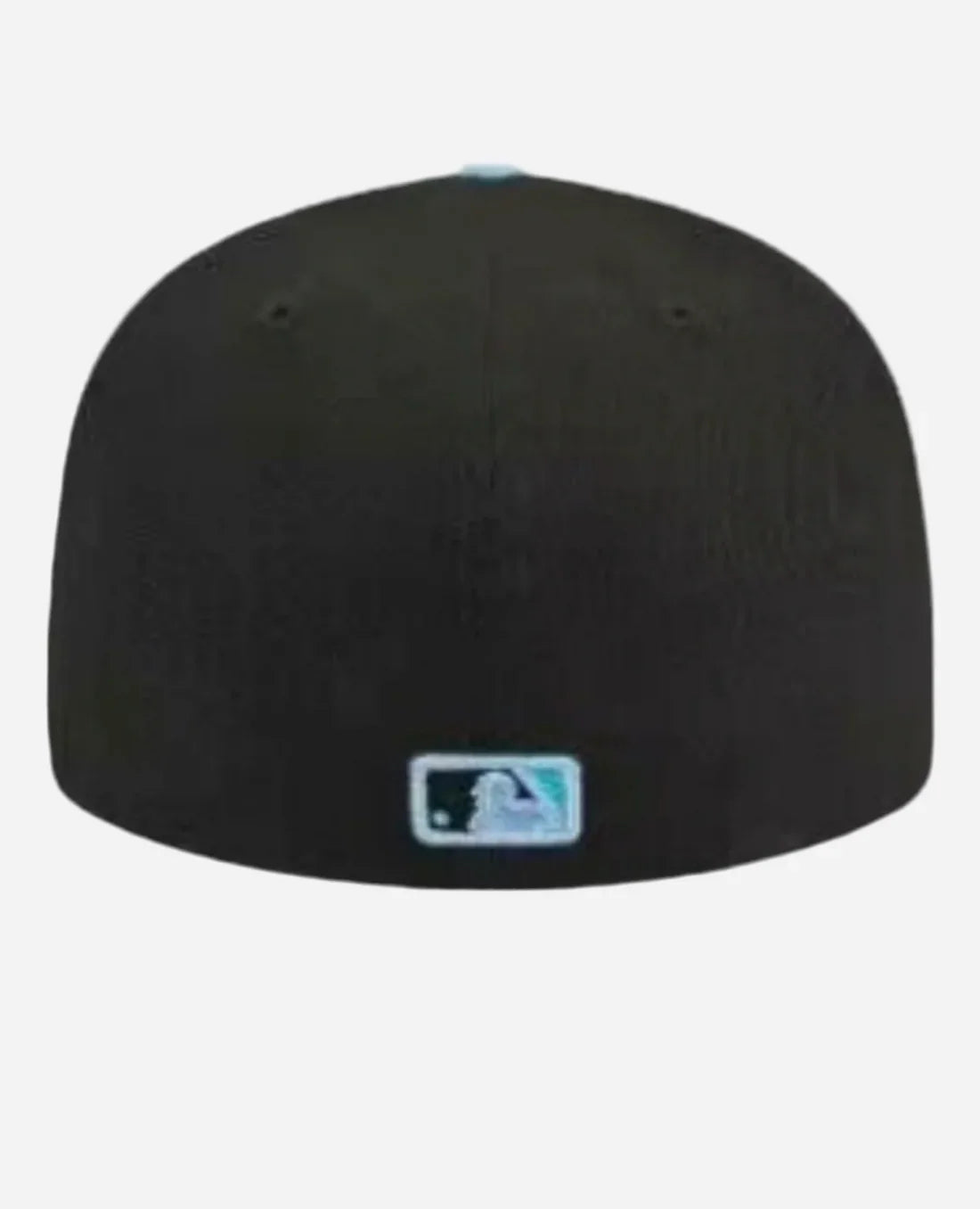 New Era Black Miami Marlins Pastel Undervisor 59FIFTY Fitted Cap