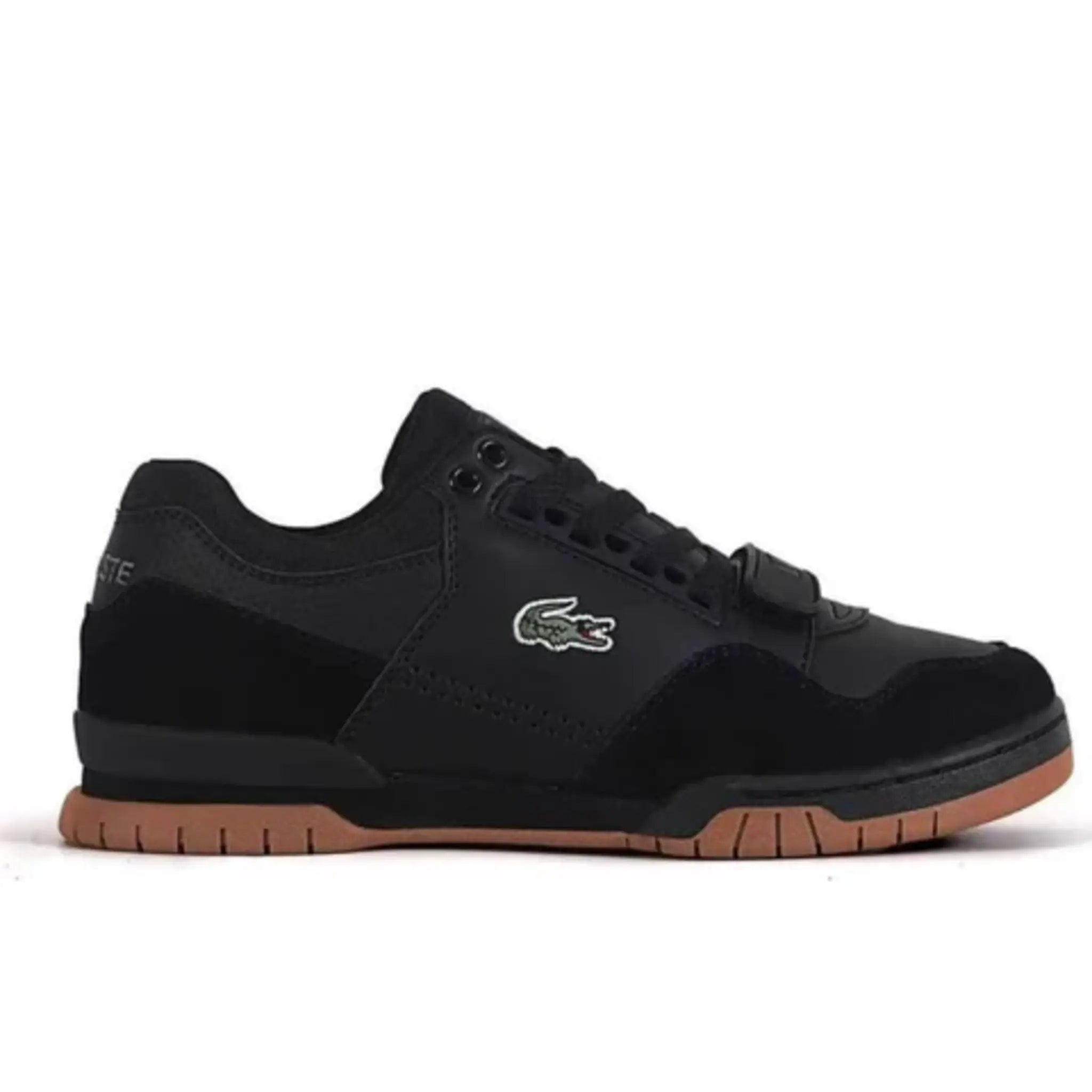 Lacoste Missouri Black Leather Trainers