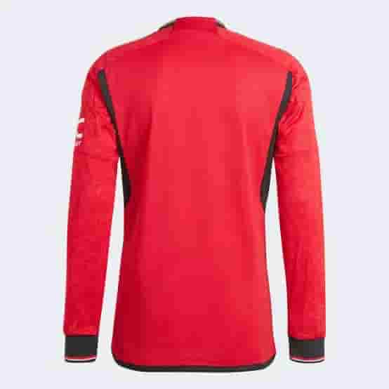 Manchester United 23/24 Long Sleeves Home Jersey