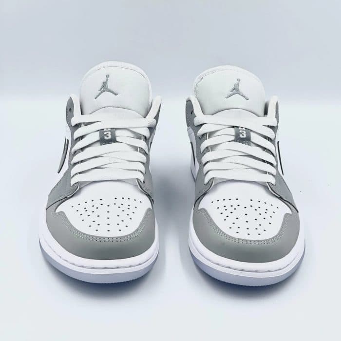Air Jordan 1 Low White and Grey