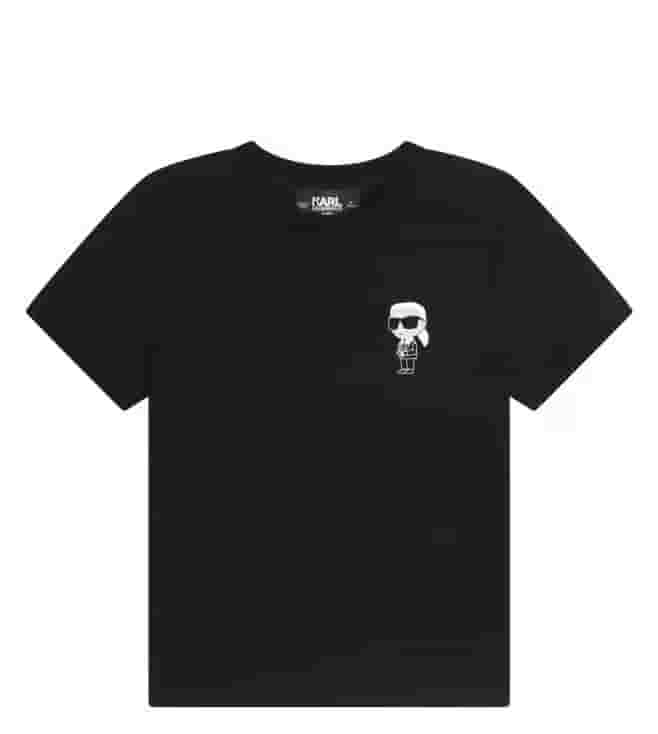 KARL LAGERFELD Black Regular Fit T-Shirt