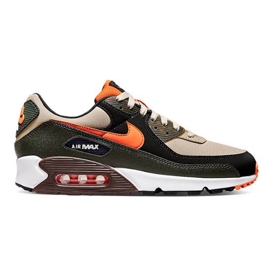 NIKE AIR MAX 90 TAN OLIVE SNEAKER