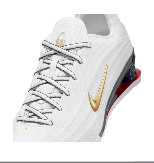 Nike Shox Z ‘White Metallic Gold’ Sneakers