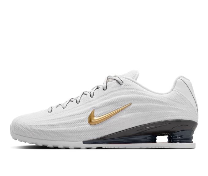 Nike Shox Z ‘White Metallic Gold’ Sneakers