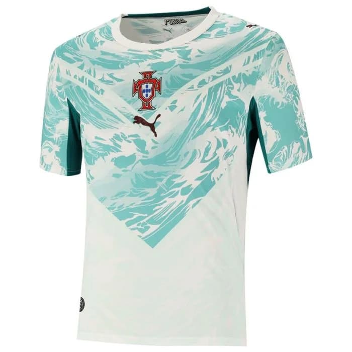 PUMA PORTUGAL 26 AWAY JERSEY MENS WHITE/GREEN
