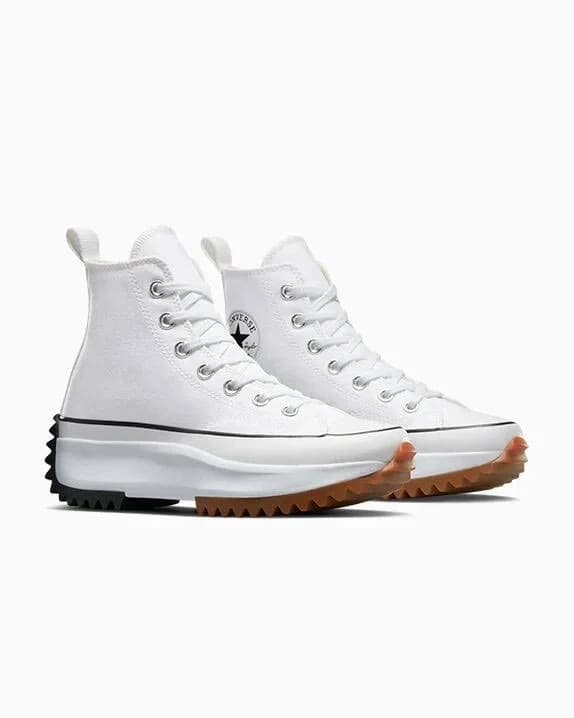 Converse Run Star High Platform High White Sneaker