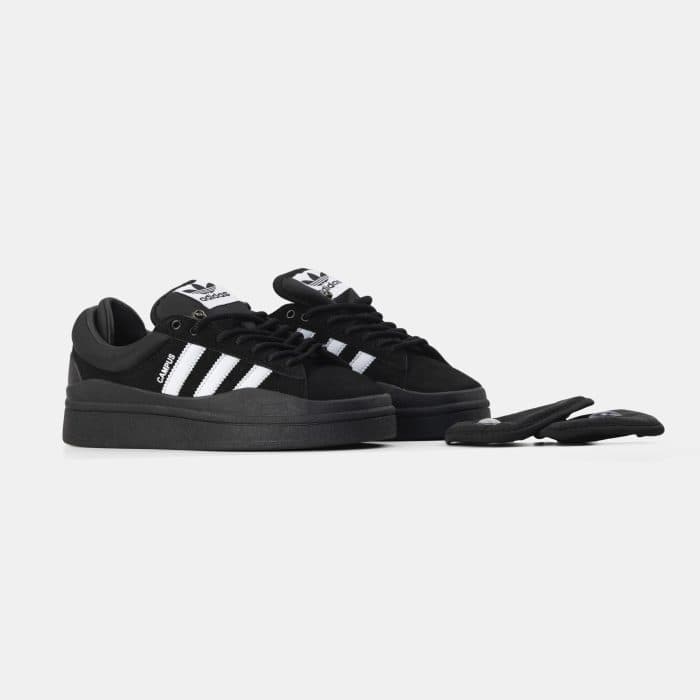 Adidas Campus x Bad Bunny – “Black/White” Sneakers