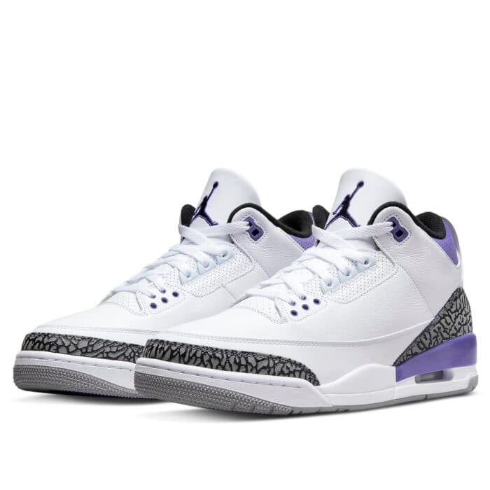Air Jordan 3 Retro ‘Dark Iris’ Sneakers