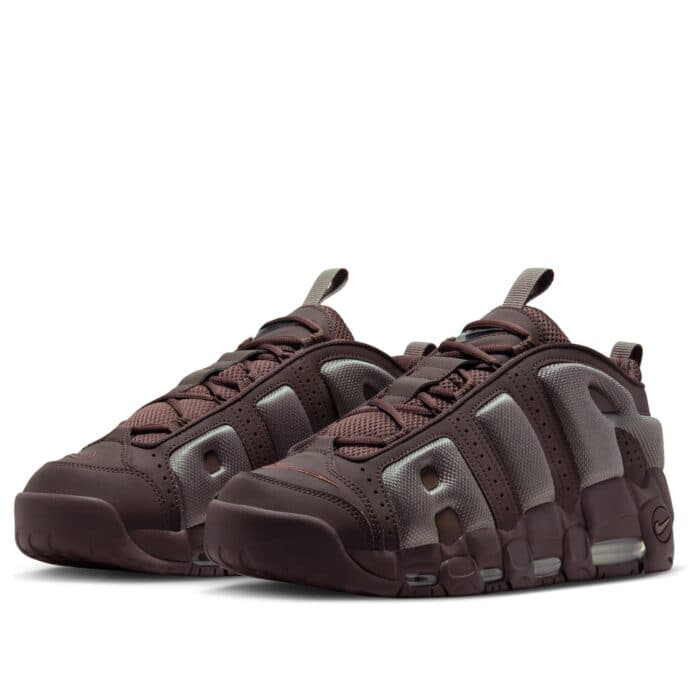 Nike Air More Uptempo Low ‘Baroque Brown Cave Stone’ Sneakers