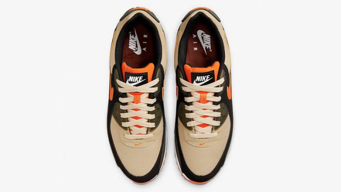 NIKE AIR MAX 90 TAN OLIVE SNEAKER