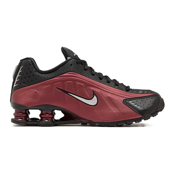 Nike Shox R4 “Team Red/Black/Metallic Silver” – Night Maroon Sneakers