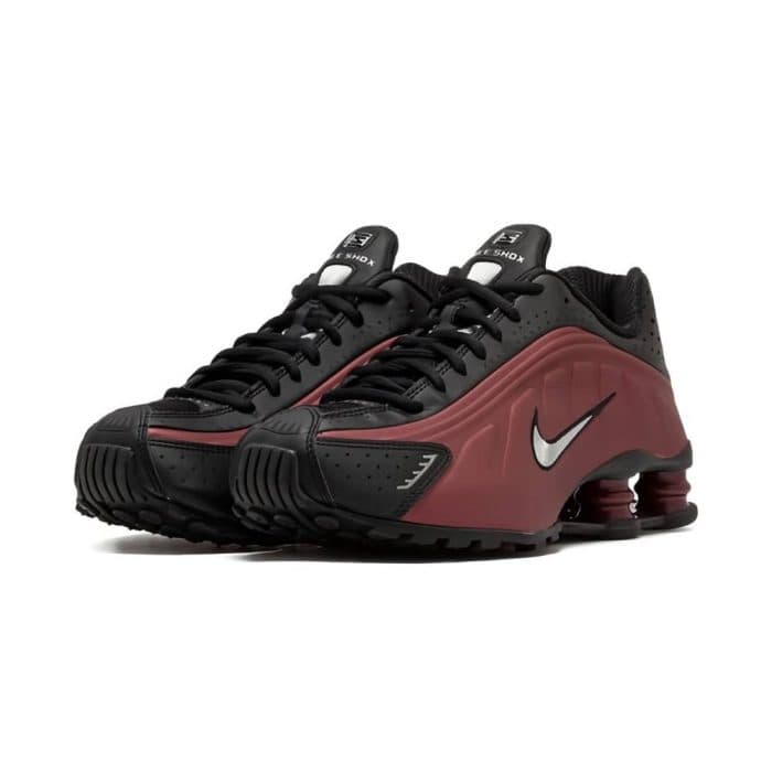 Nike Shox R4 “Team Red/Black/Metallic Silver” – Night Maroon Sneakers