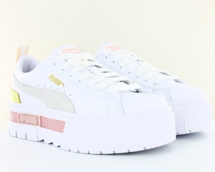 Puma Mayze “White, Beige, Pink, Yellow”